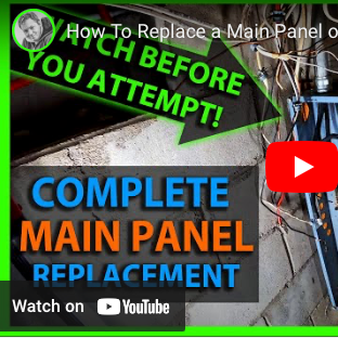 How To Replace a Main Panel or Sub Panel - Upgrading an Existing Elect ...